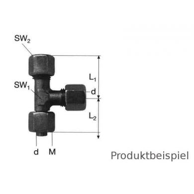 20S - M30x2 L-Verschraubung einstellbar MS