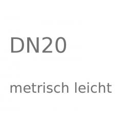 DN20 metrisch leicht Hydraulikschlauch konfigurieren