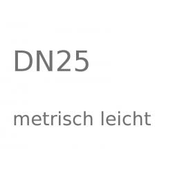 DN25 metrisch leicht Hydraulikschlauch konfigurieren