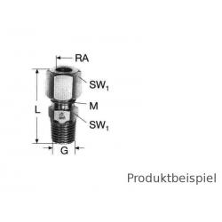 4L - G1/8 - Gerade Einschraubverschraubung BSP leicht