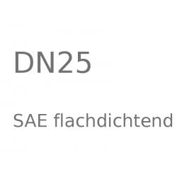 DN25 SAE-flachdichtend Hydraulikschlauch konfigurieren