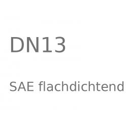 DN13 SAE-flachdichtend Hydraulikschlauch konfigurieren