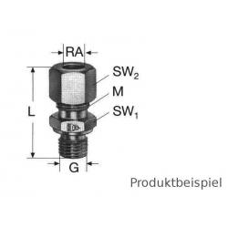 RA 10mm - Gerade Einschraubverschraubung BSP schwer