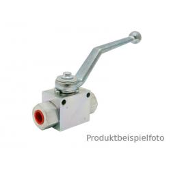 2-Wege DN25 Kugelhahn 315bar BSP 1